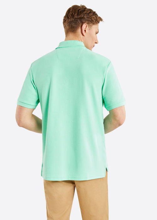 Nautica Mellis Polo Shirt - Mint - Back