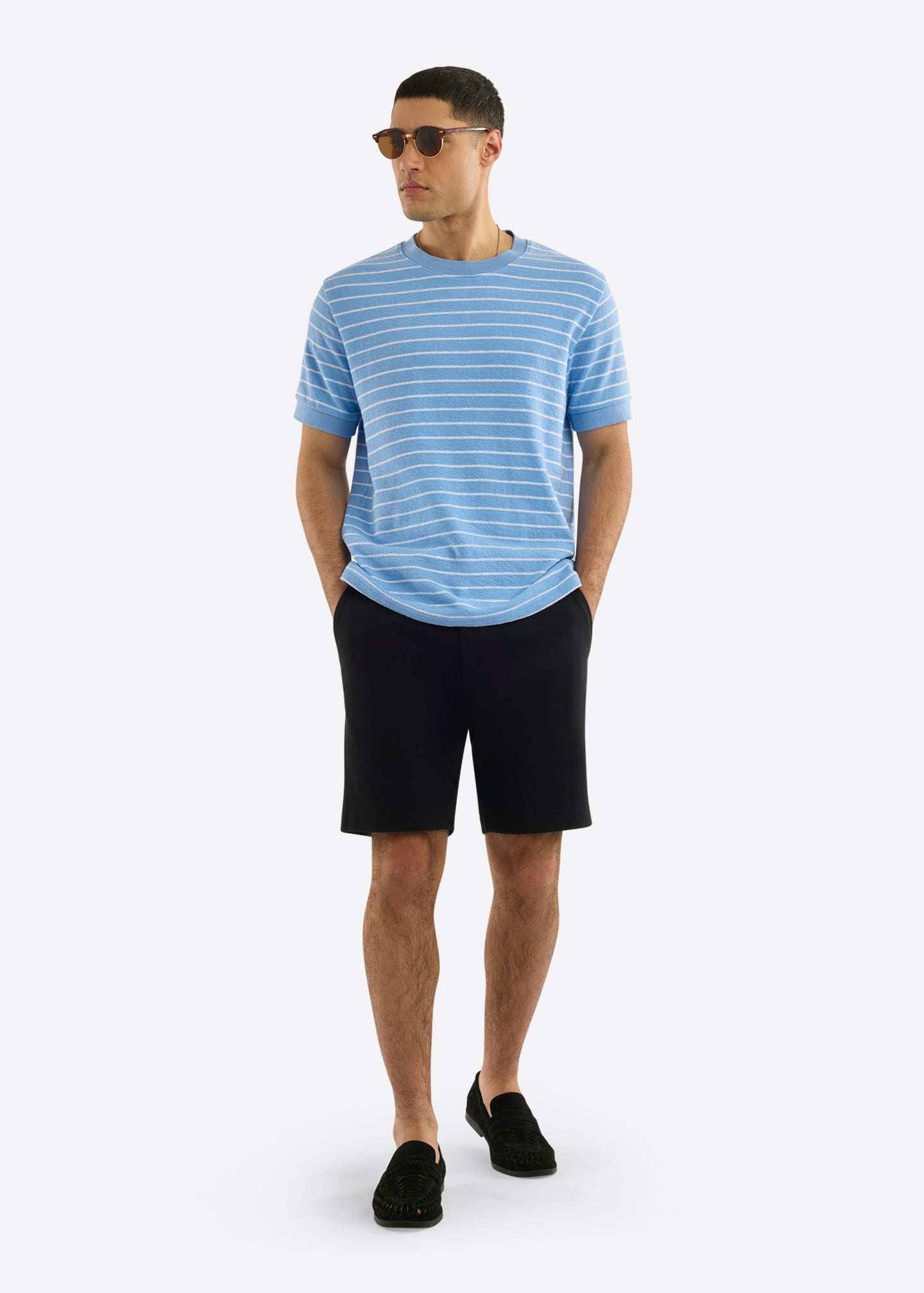 Nautica Abersoch Short-Black-Full Body