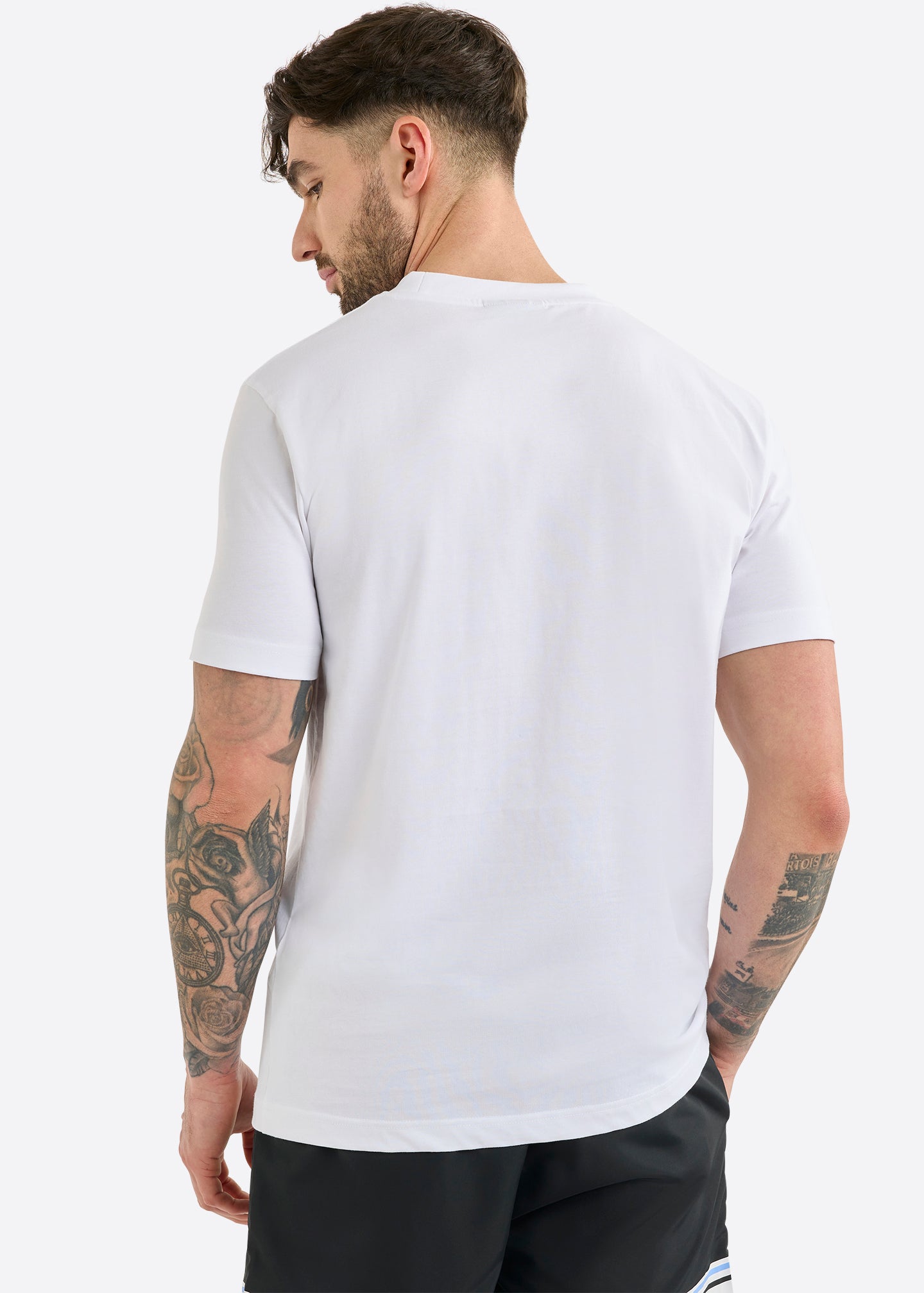 Nautica Allington T-Shirt-White-Back