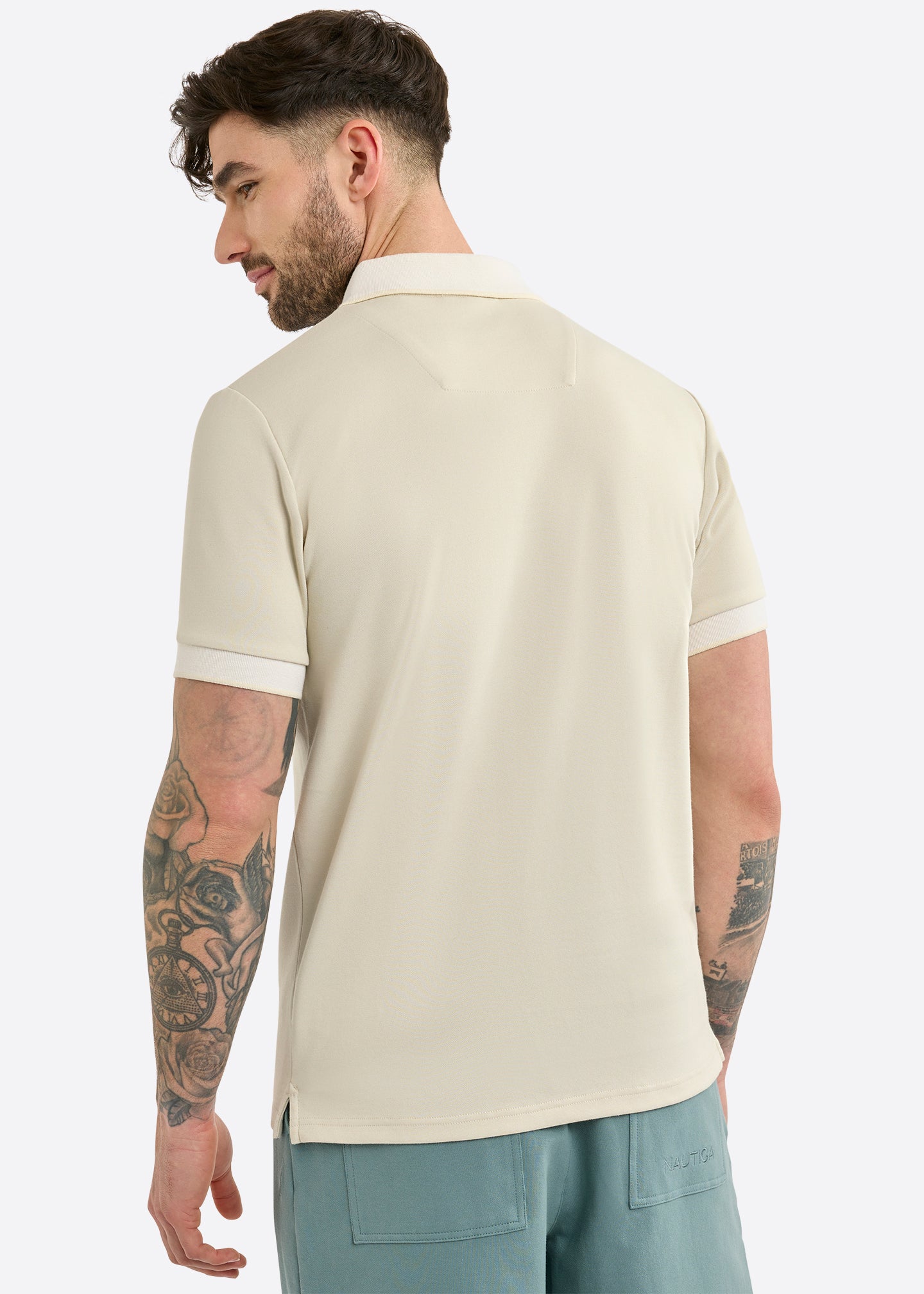 Nautica Harlyn Slim Fit Polo-Buff-Back