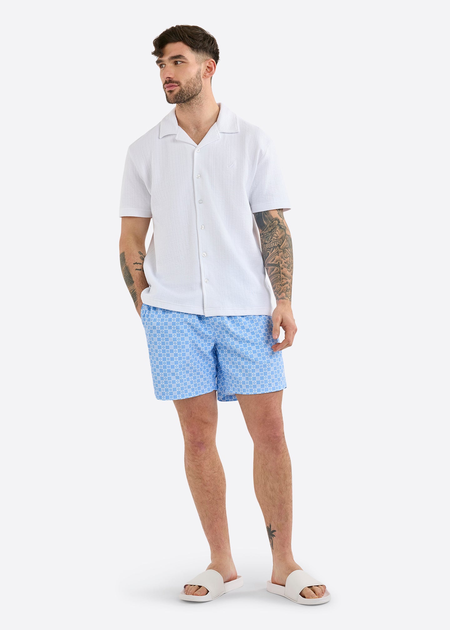 Lundy Short Sleeve Shirt - White