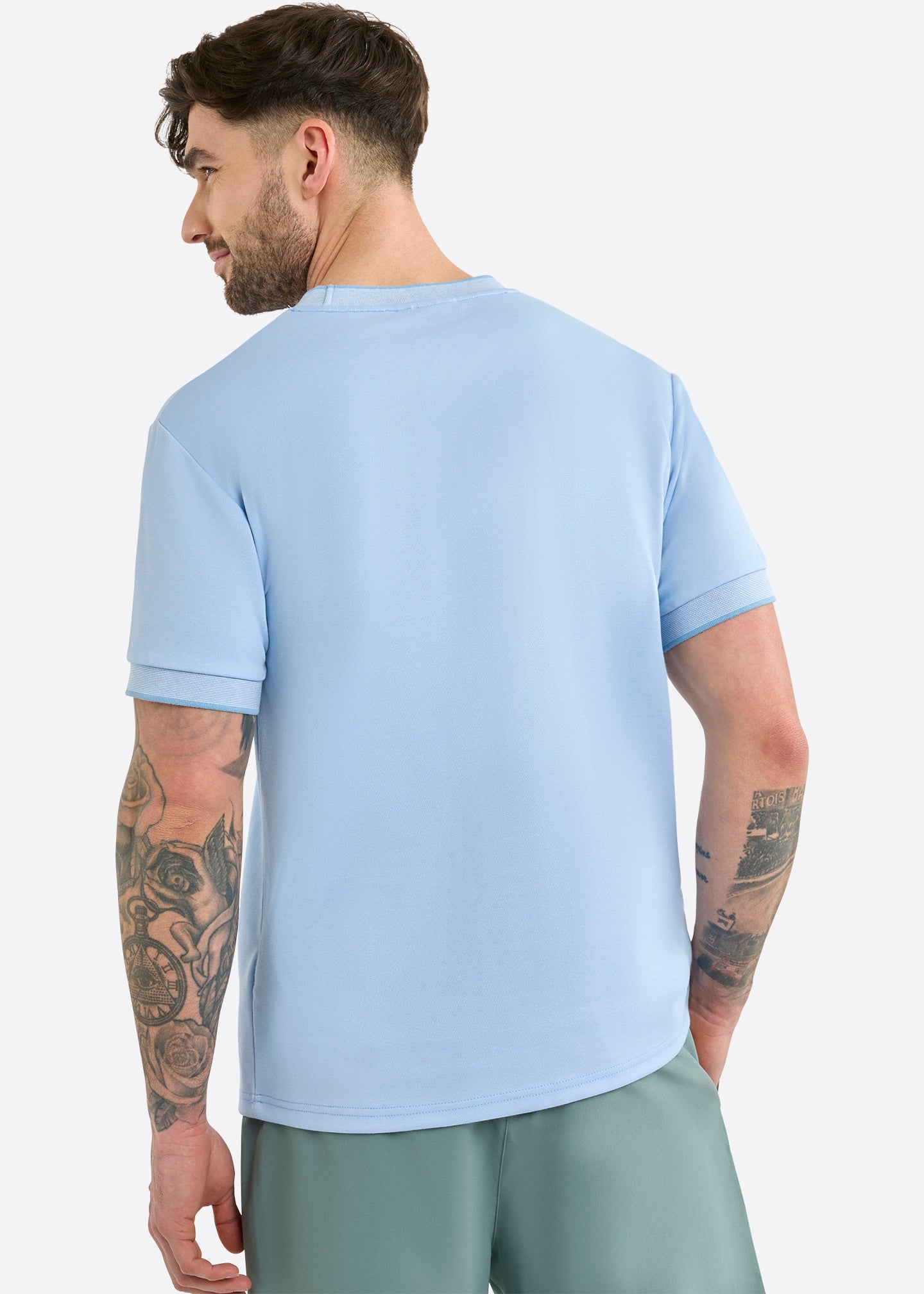 Nautica Sherford T-Shirt-Blue-Back