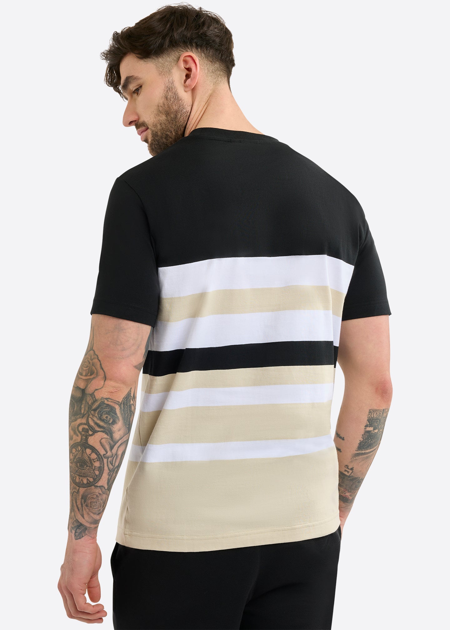 Nautica Trelew T-Shirt-Black-Back