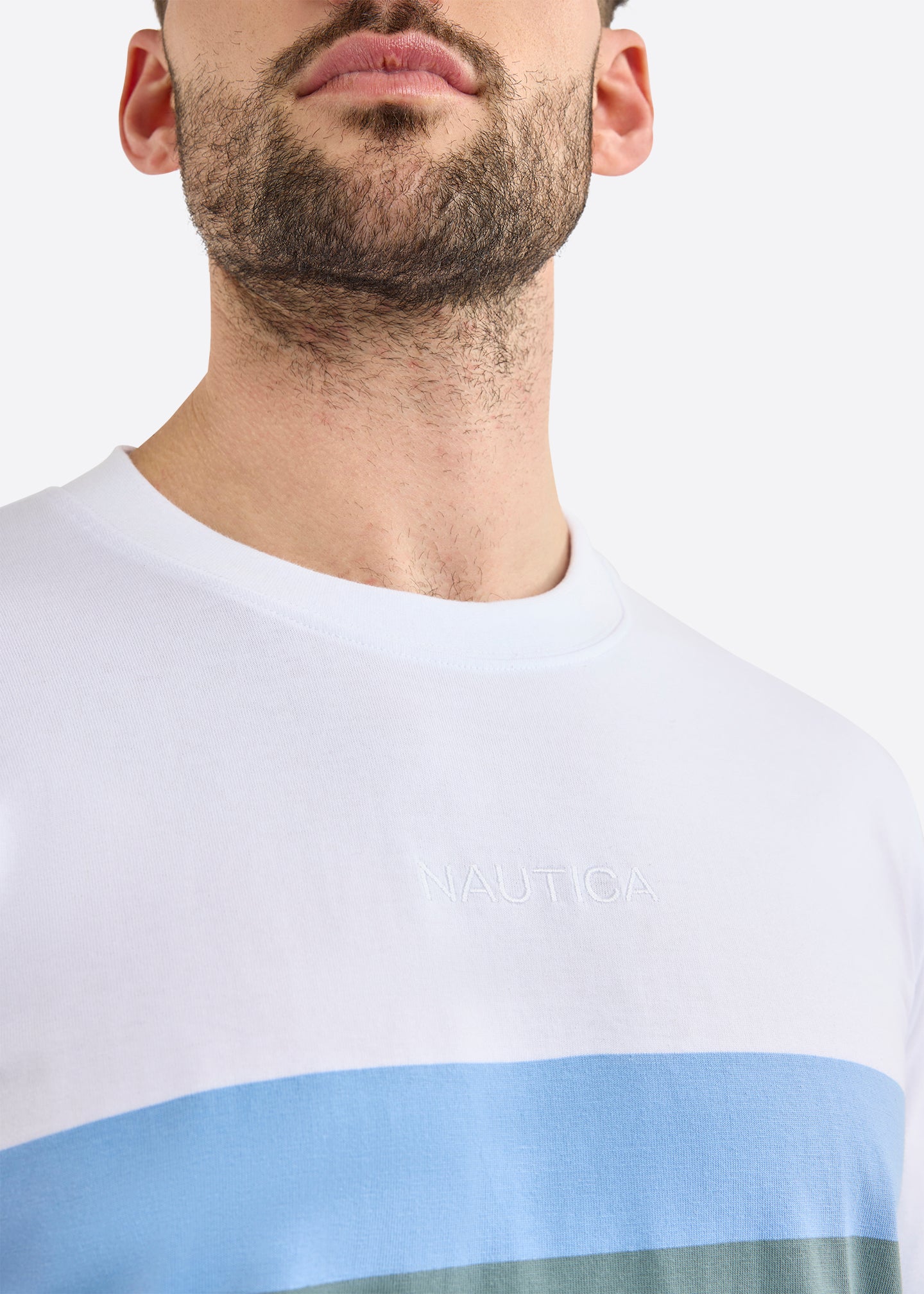 Nautica-Trelew T-Shirt-White-Detail