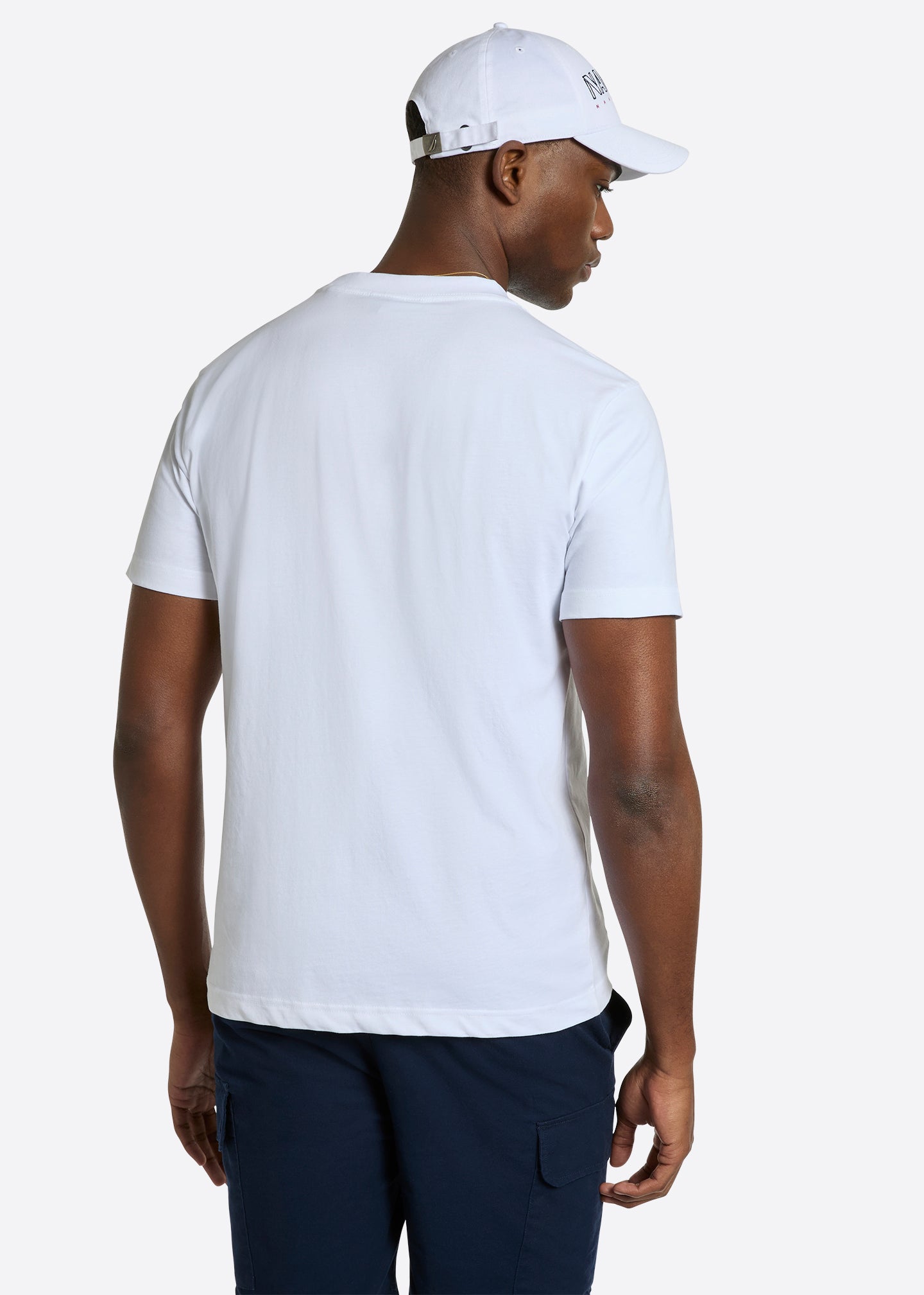 Nautica Cook T-Shirt-White-Back