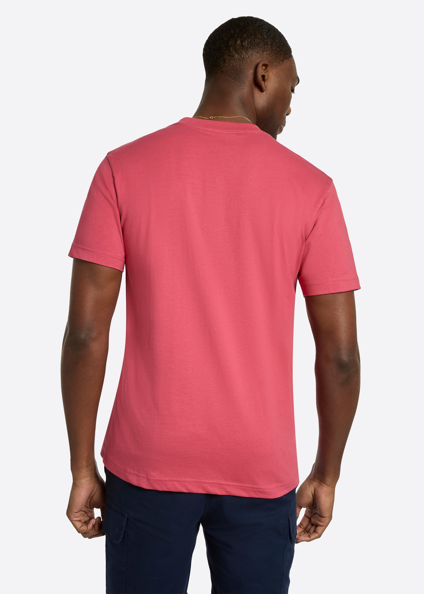 Nautica Tomi T-Shirt-Raspberry-Back