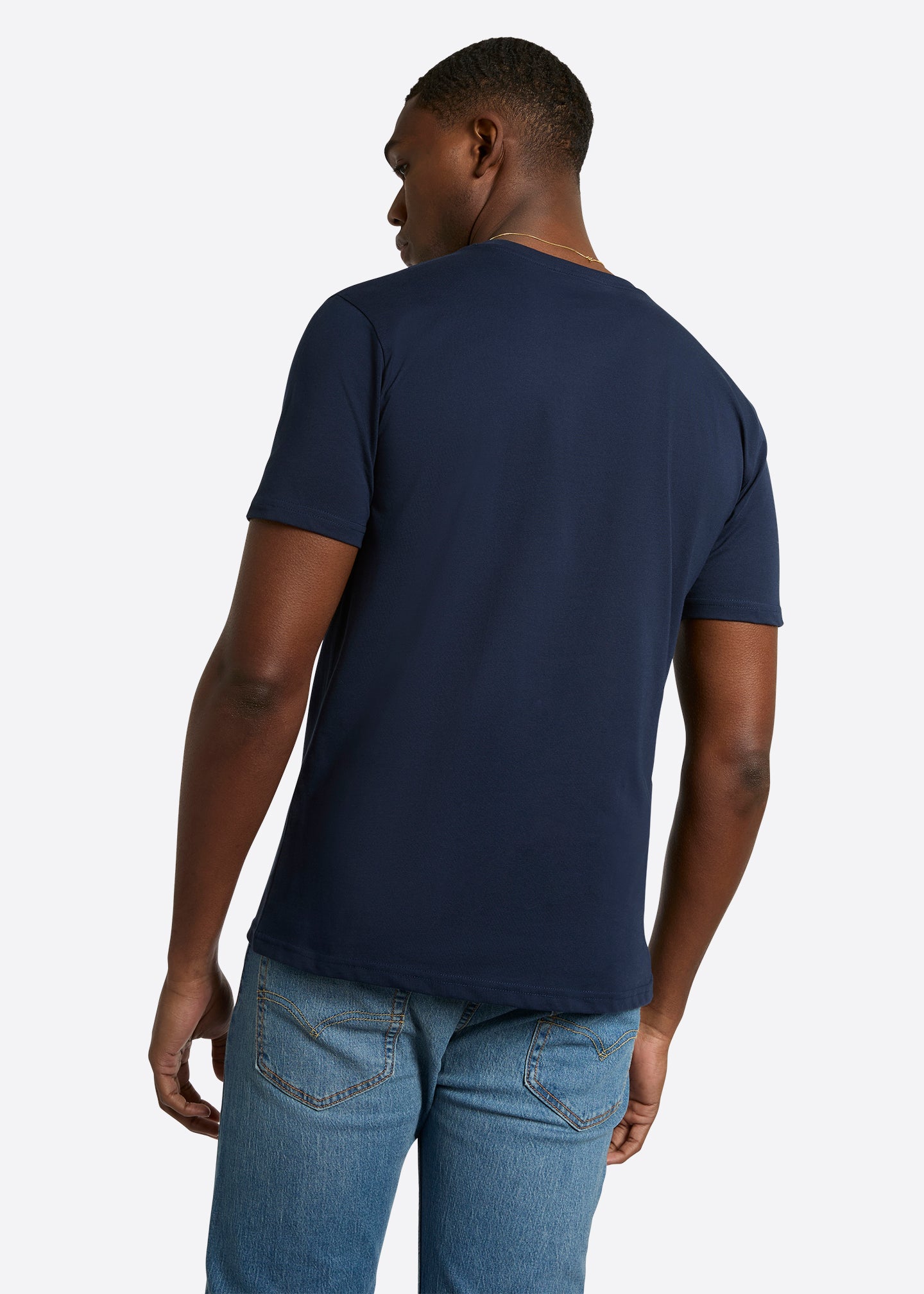 Nautica Angelo T-Shirt- Dark Navy-Back