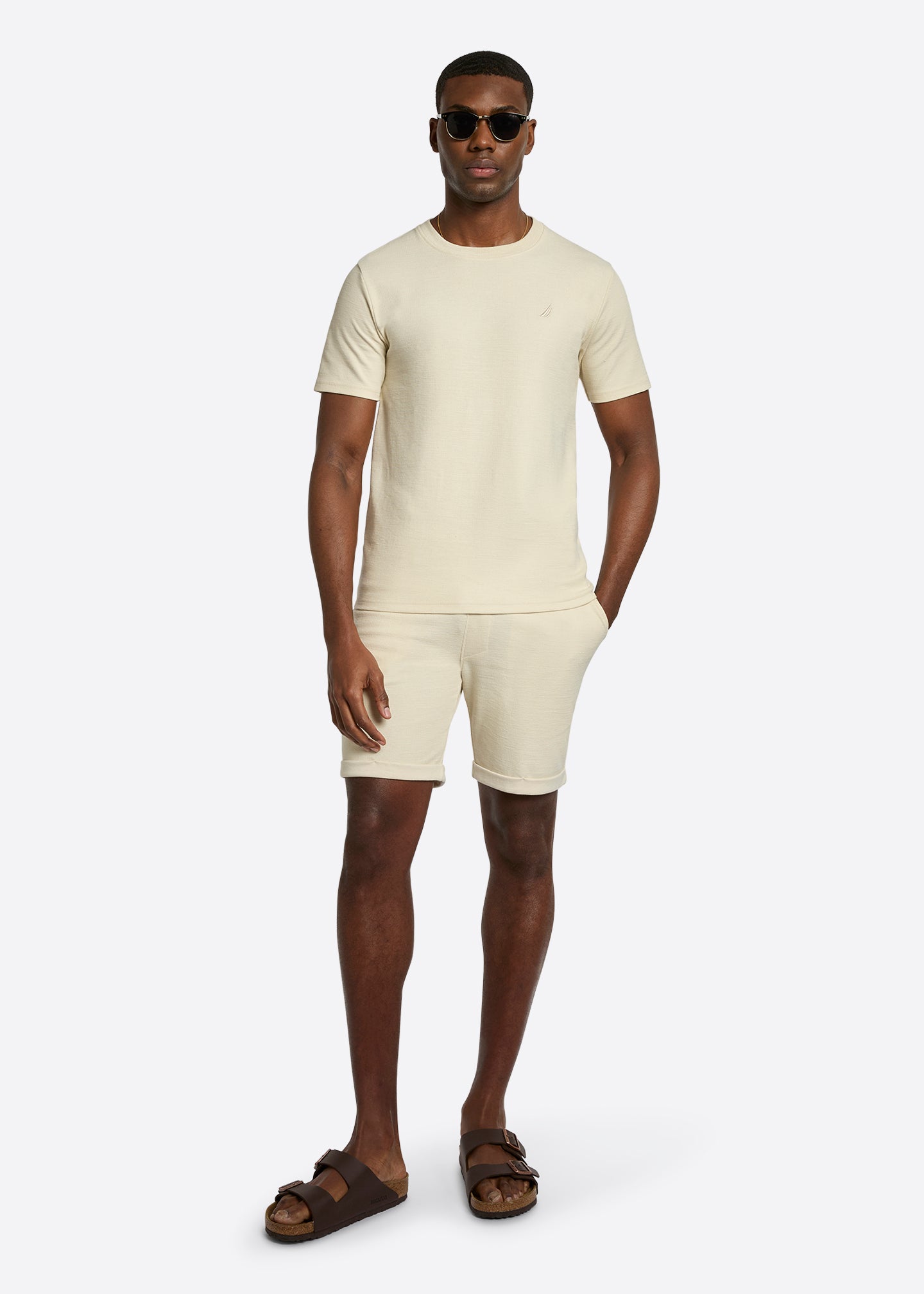 Nautica Capri T-Shirt-Buff-Full Body
