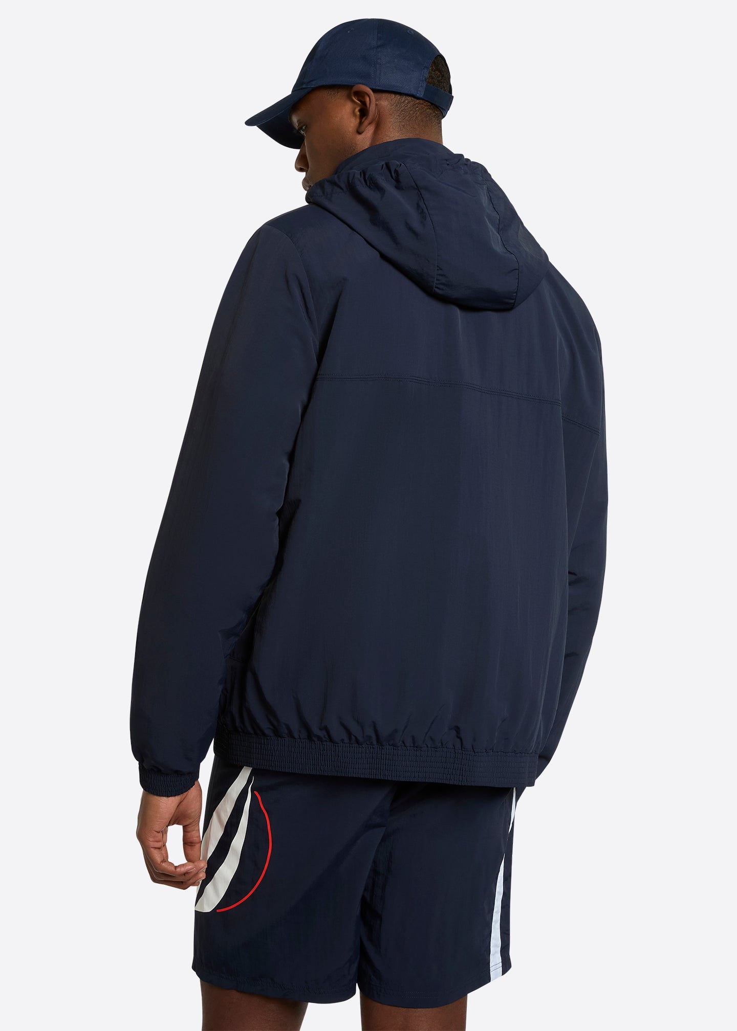 Nautica Eckert FZ Jacket-Navy-Back