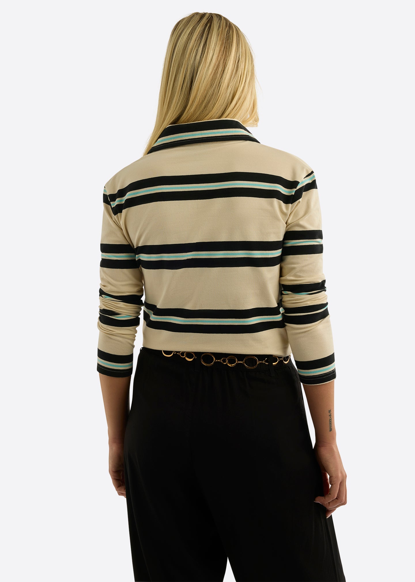 Nautica Salado Polo Shirt-Buff-Back