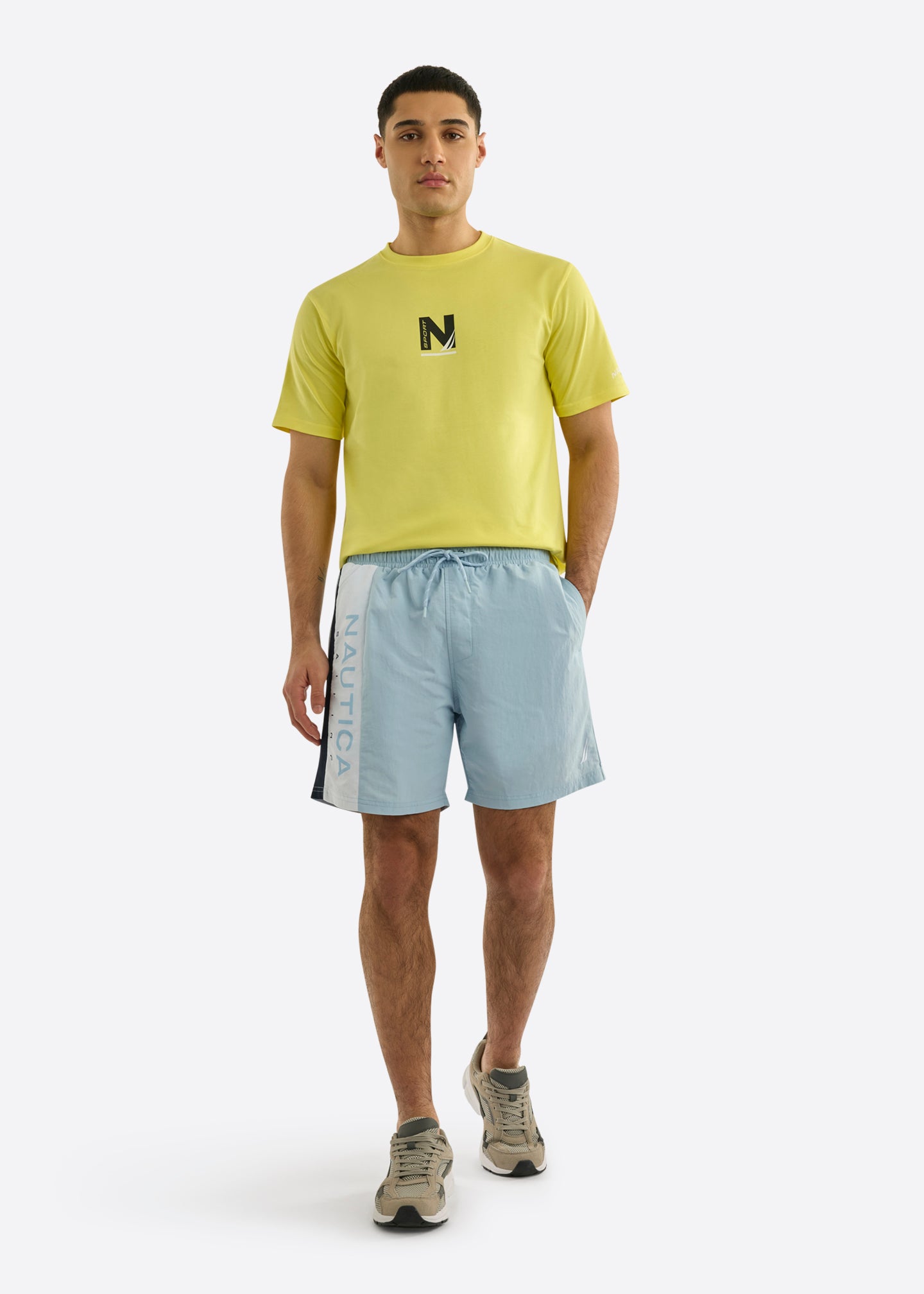 Knox 2 6" Swim Shorts - Light Blue