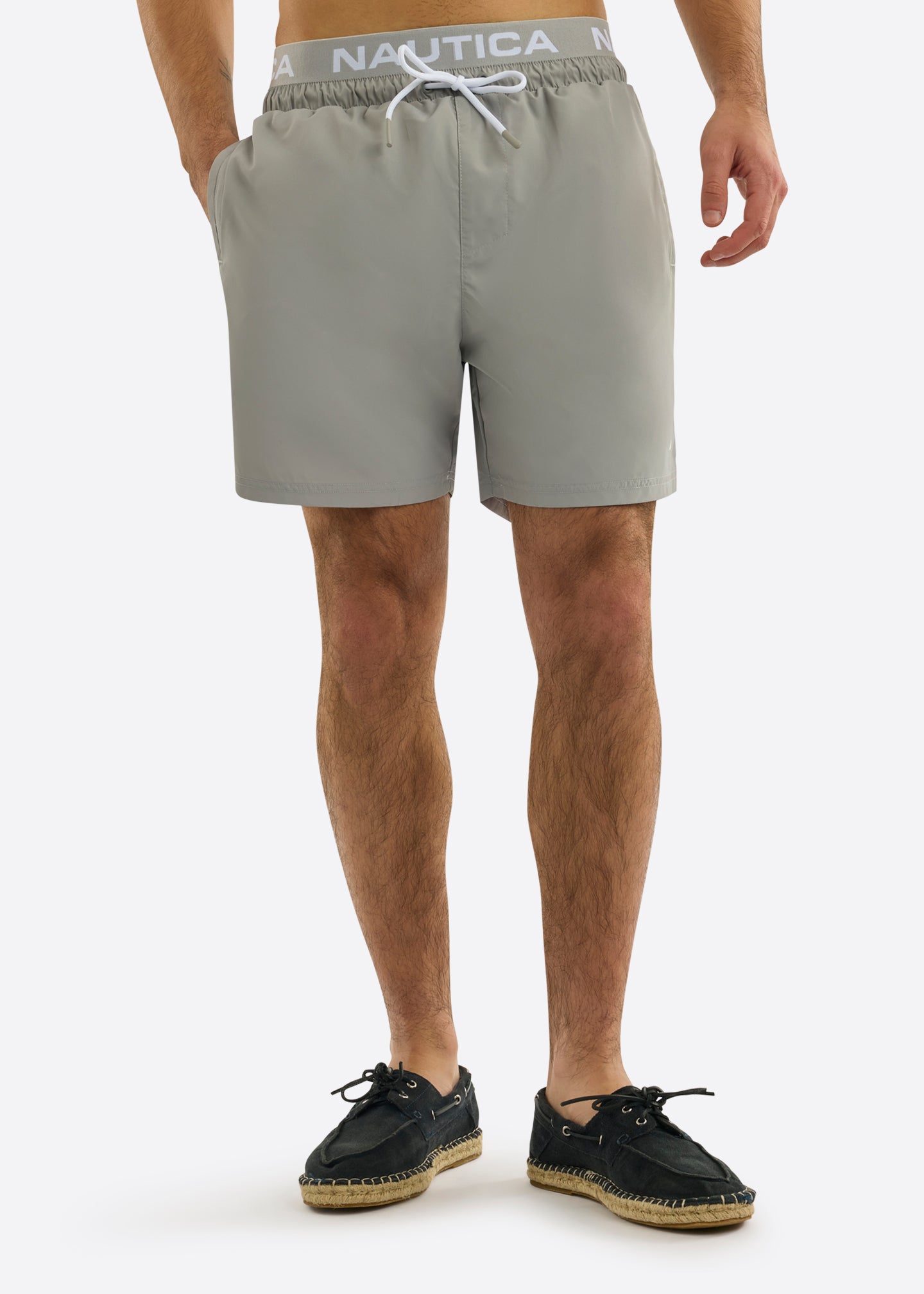 Guam 6" Swim Short - Light Grey