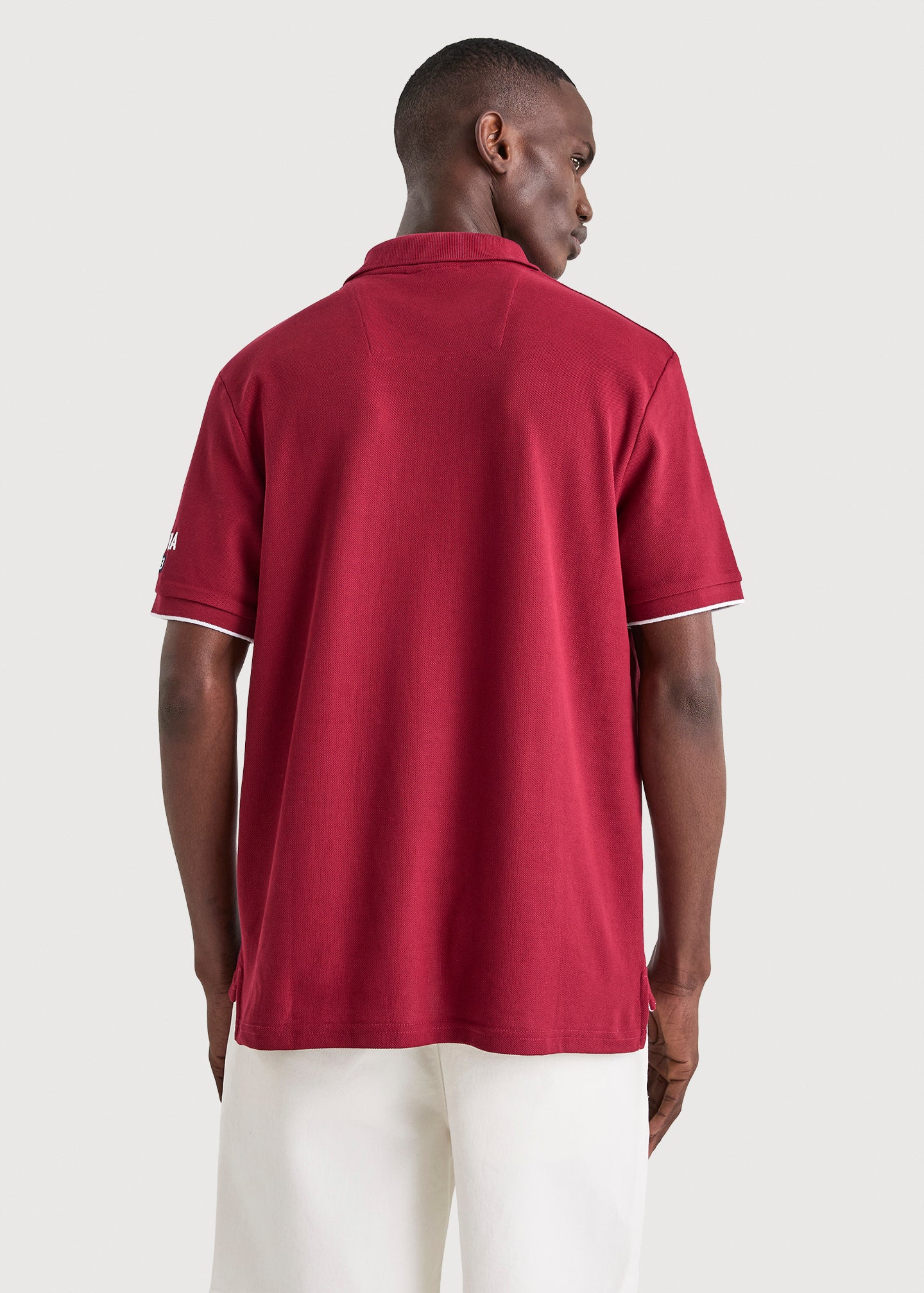 Azura Polo Shirt - Dark Red