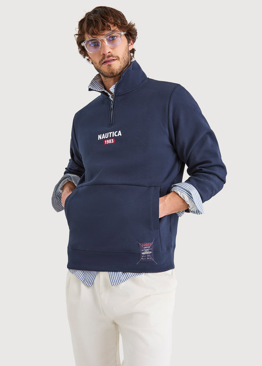 Lumin 1/4 Zip Top - Dark Navy