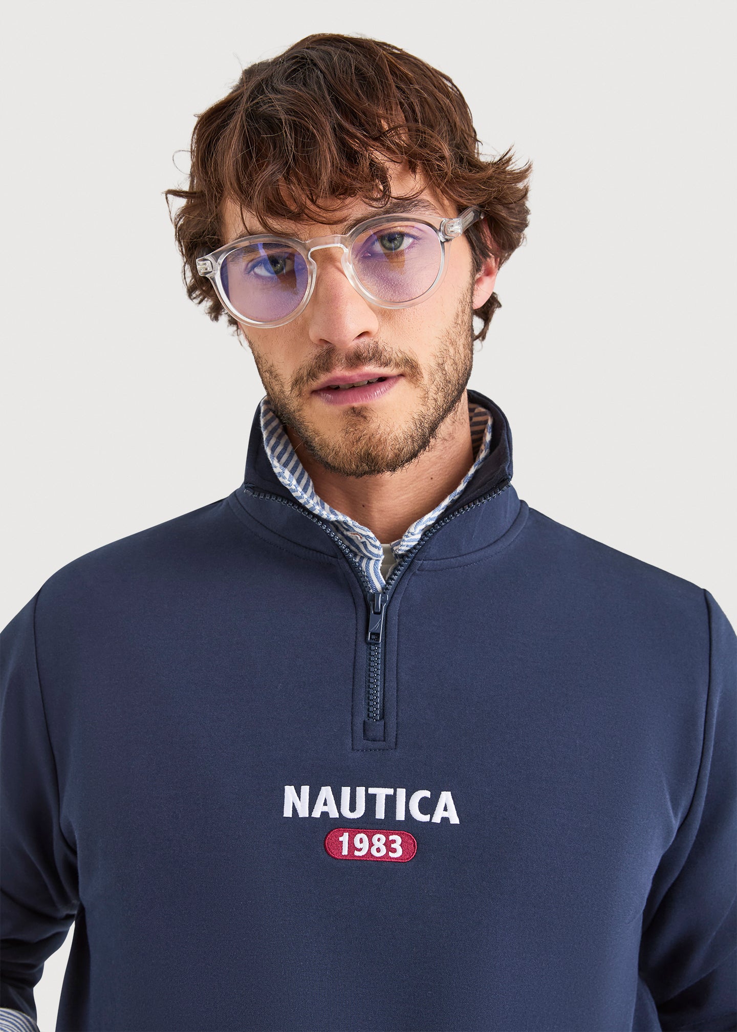 Lumin 1/4 Zip Top - Dark Navy