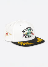 Load image into Gallery viewer, Mighty Harmonist Nautica X GRMY Snapback Cap - White - Angle