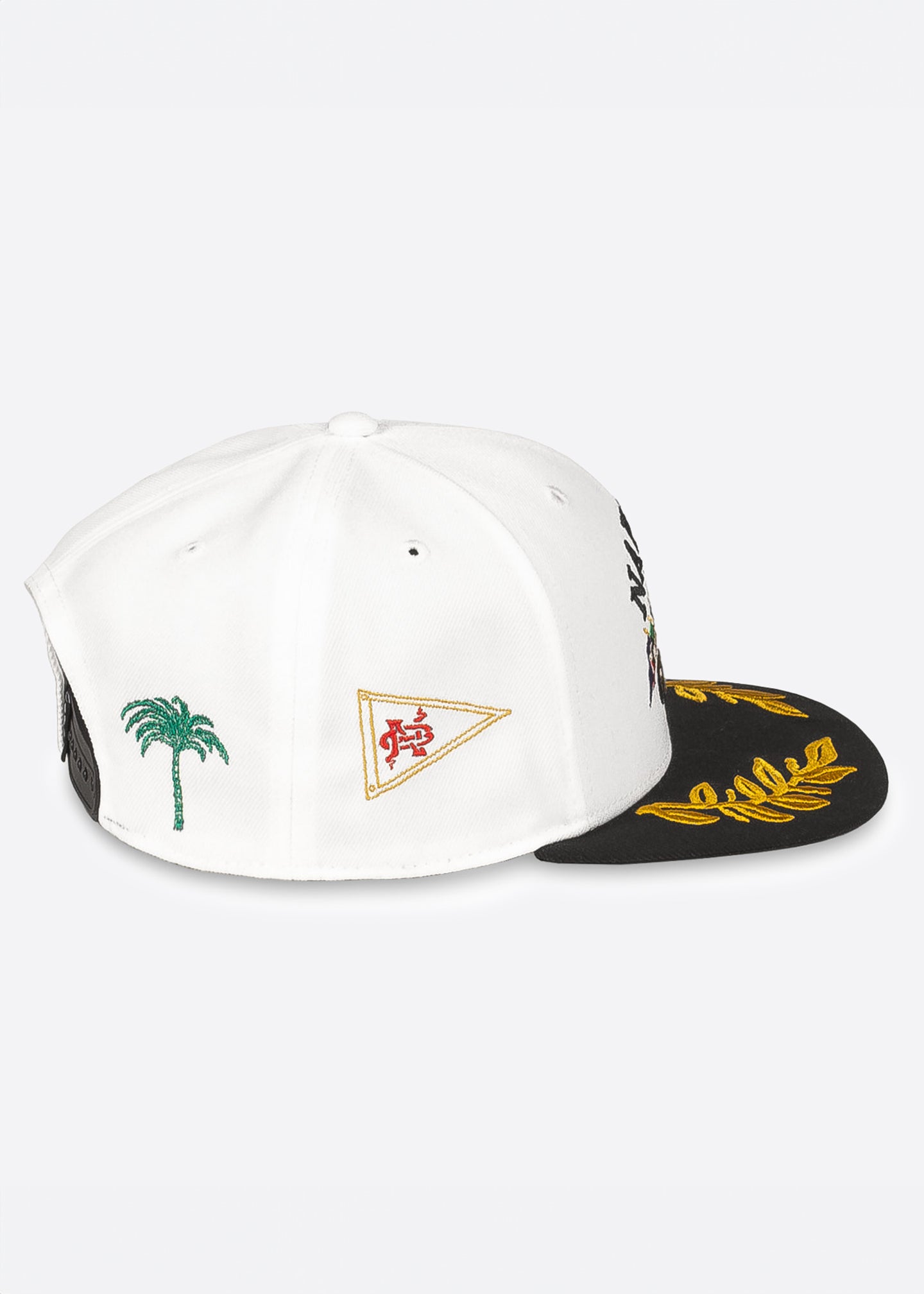 Mighty Harmonist Nautica X GRMY Snapback Cap - White - Side