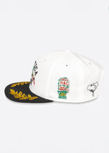 Load image into Gallery viewer, Mighty Harmonist Nautica X GRMY Snapback Cap - White - Side