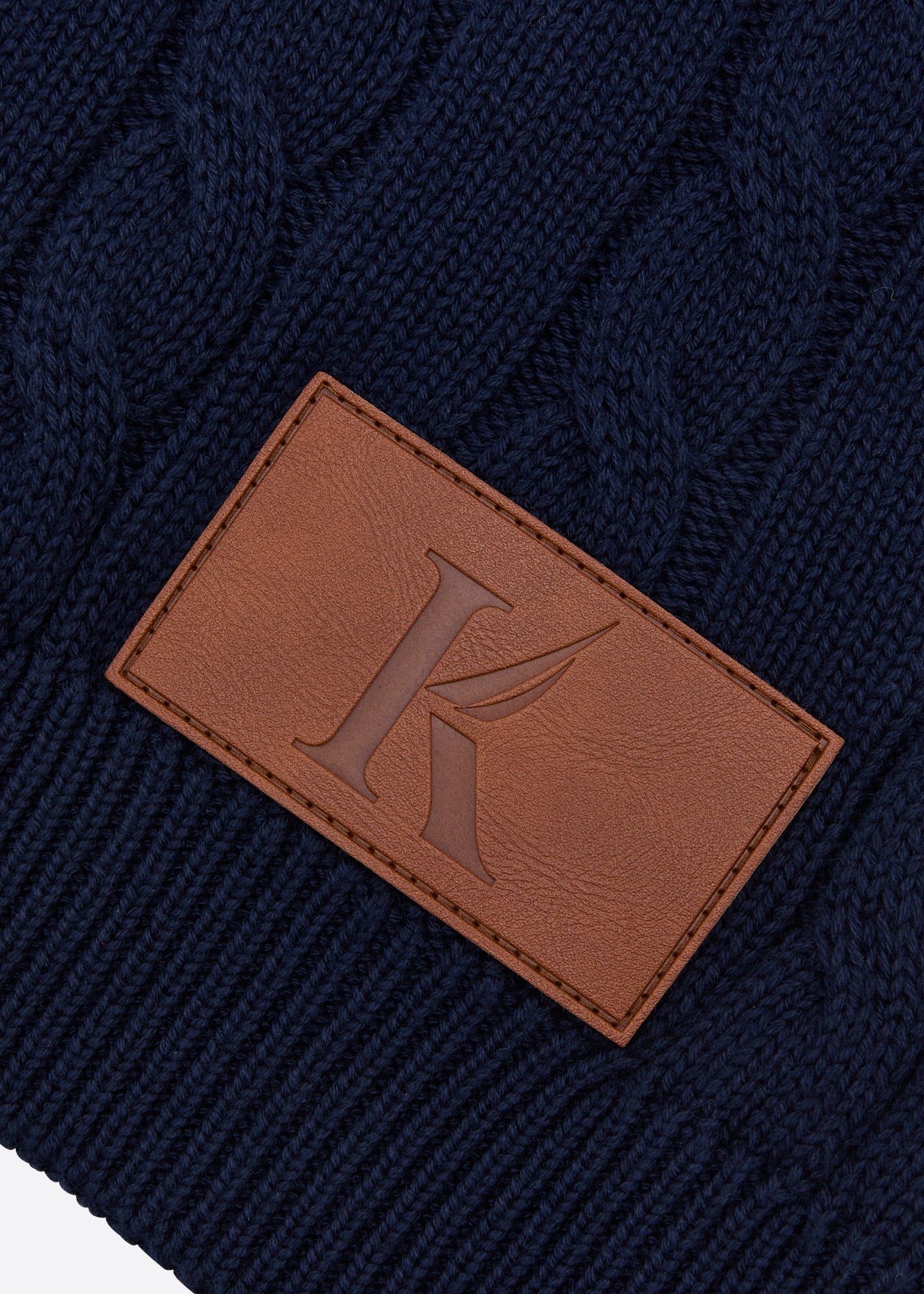 Nautica x Krost Cableknit V-Neck Vest - Navy