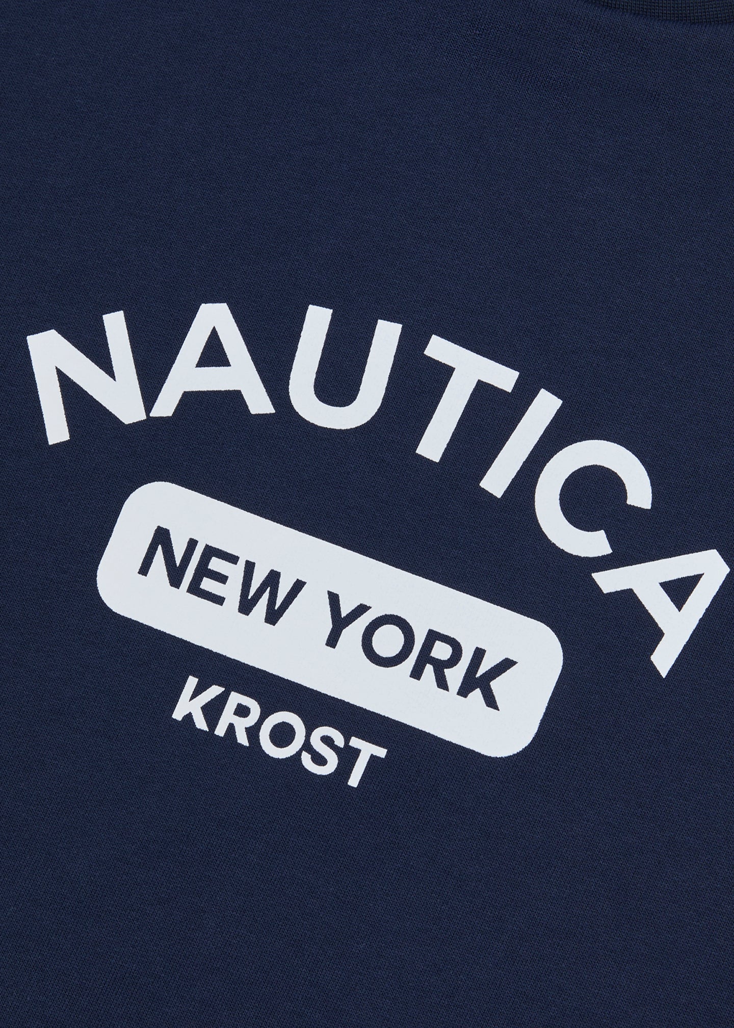 Nautica x Krost Logo Crewneck Sweatshirt - Navy