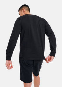 Laveer Long Sleeve T-Shirt - Black