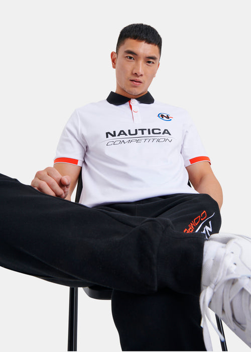 Fantail Polo - White