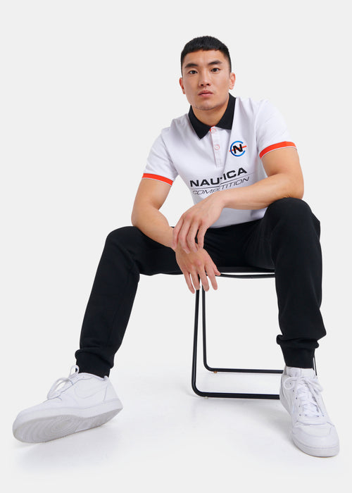 Fantail Polo - White