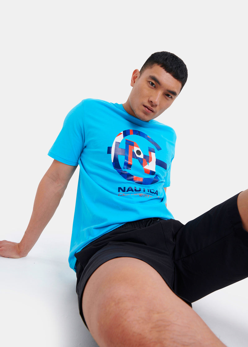 WICKAMS- T SHIRT - Light Blue