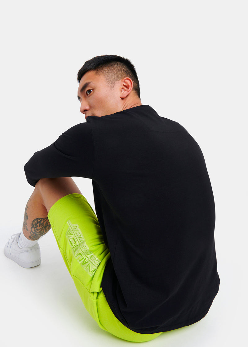 QUINT- LS T SHIRT - Black