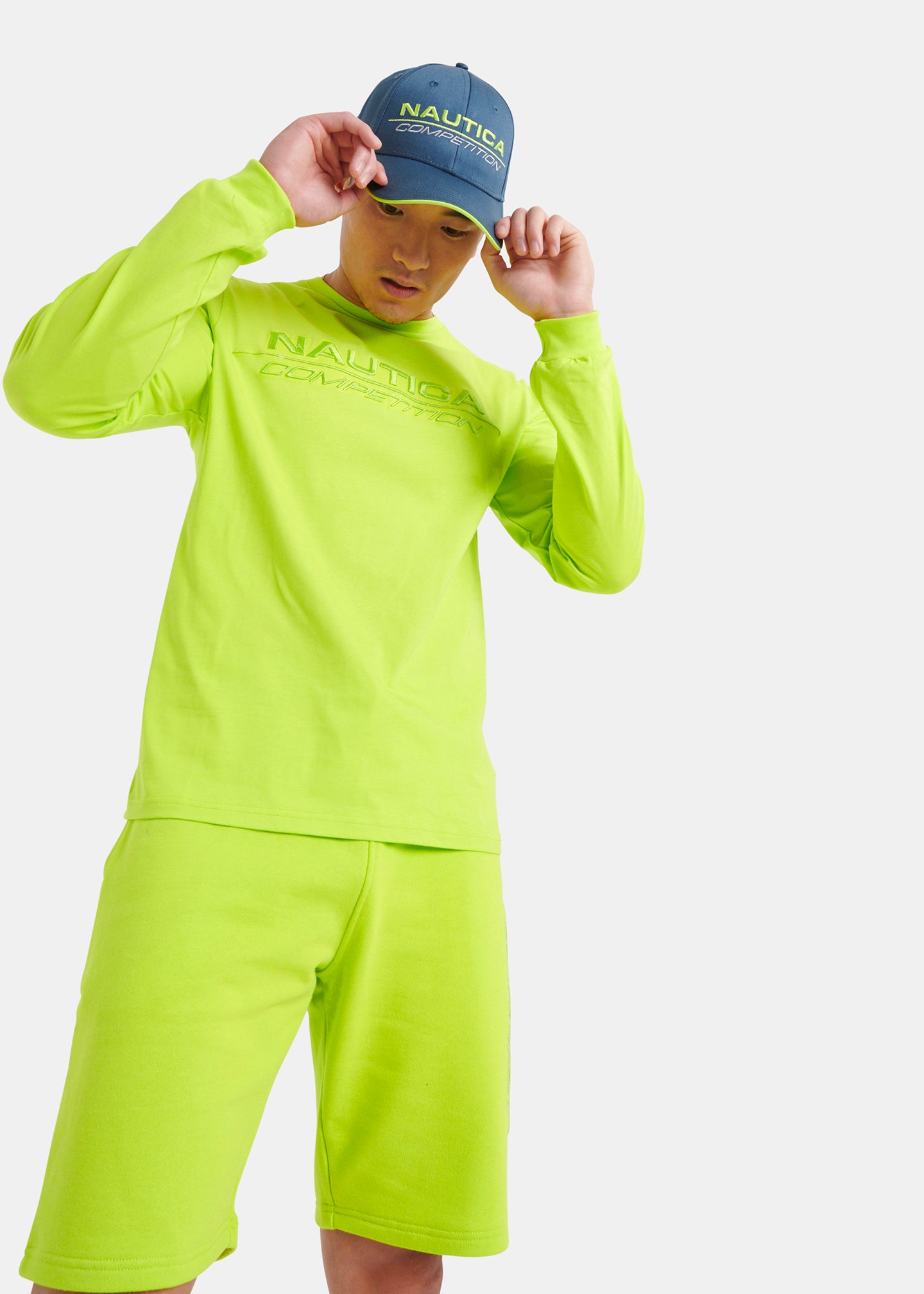 QUINT- LS T SHIRT - Green