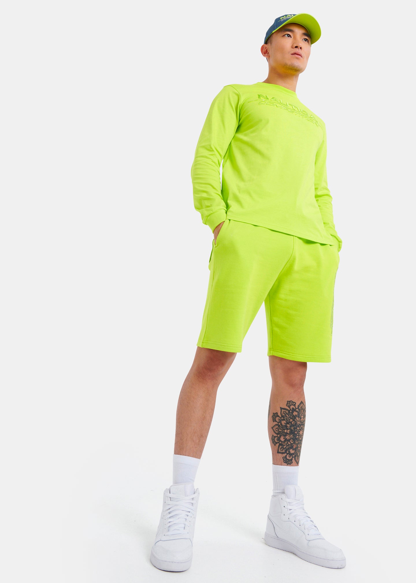 QUINT- LS T SHIRT - Green