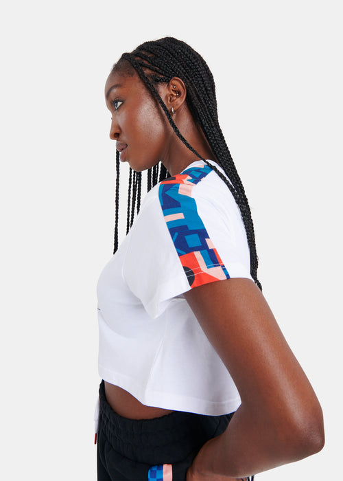 ANTLIA Crop T-Shirt - White