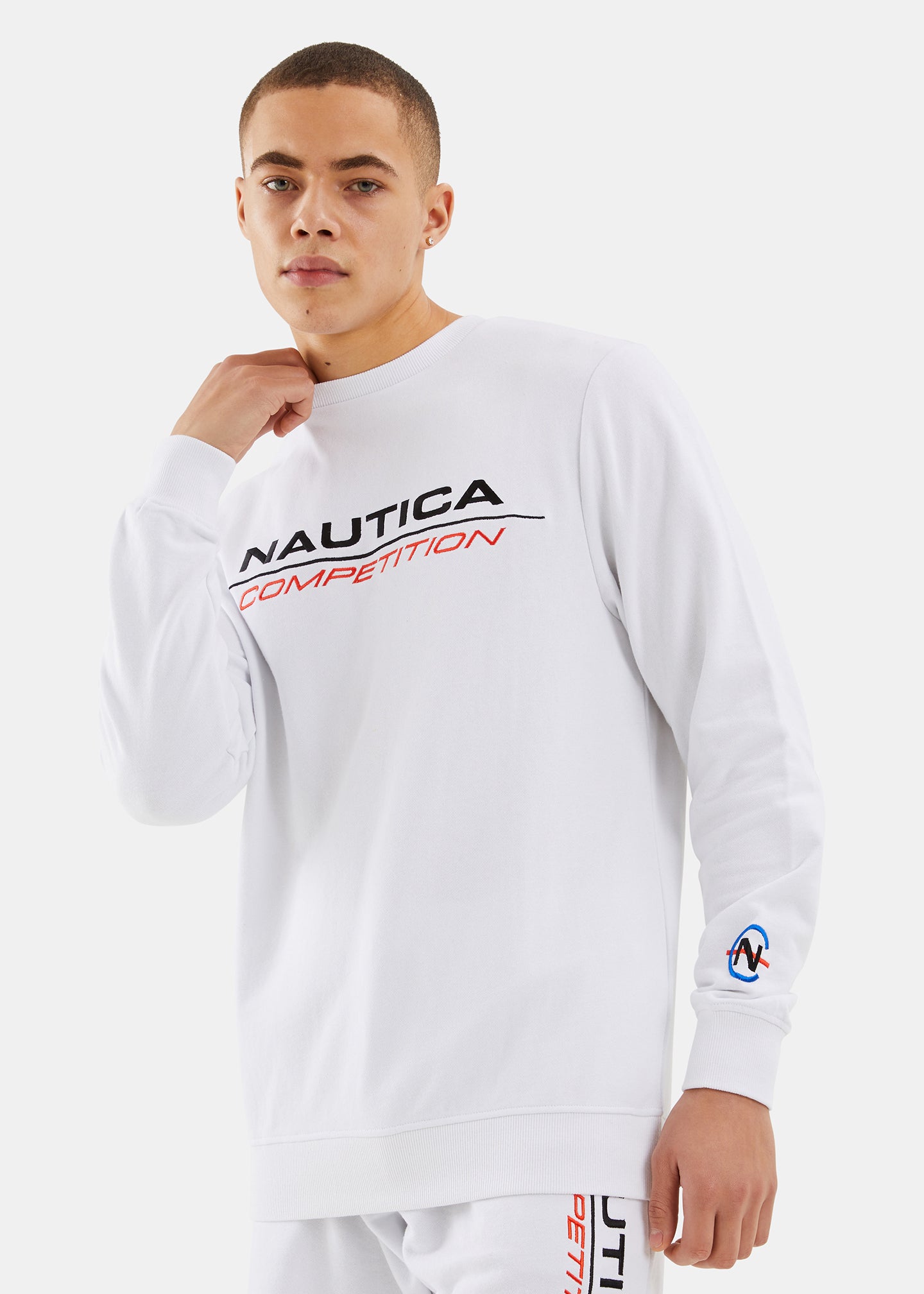 Collier Sweatshirt White Nautica