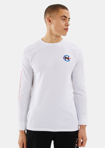 Laveer Long Sleeve T-Shirt - White