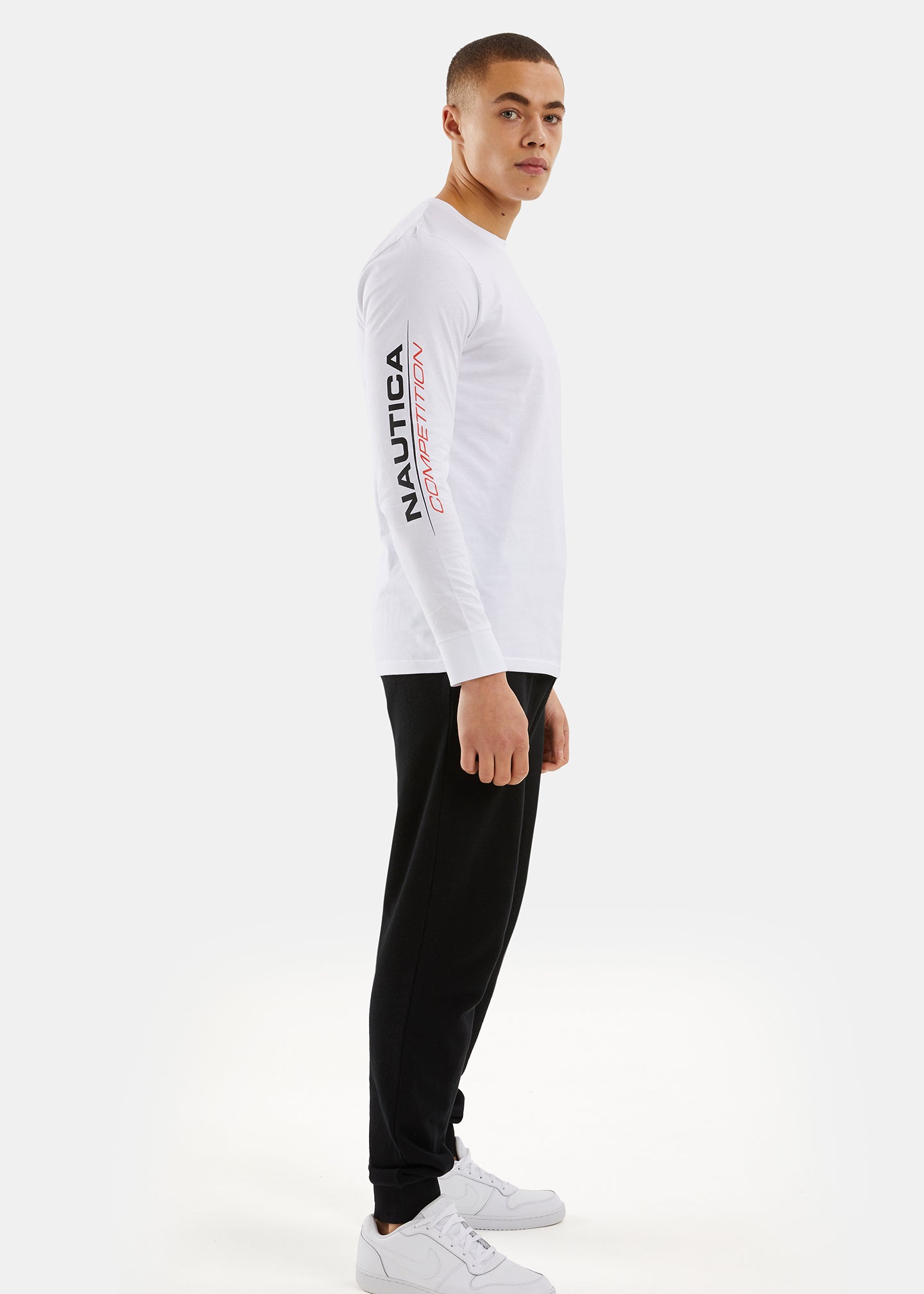 Laveer Long Sleeve T-Shirt - White