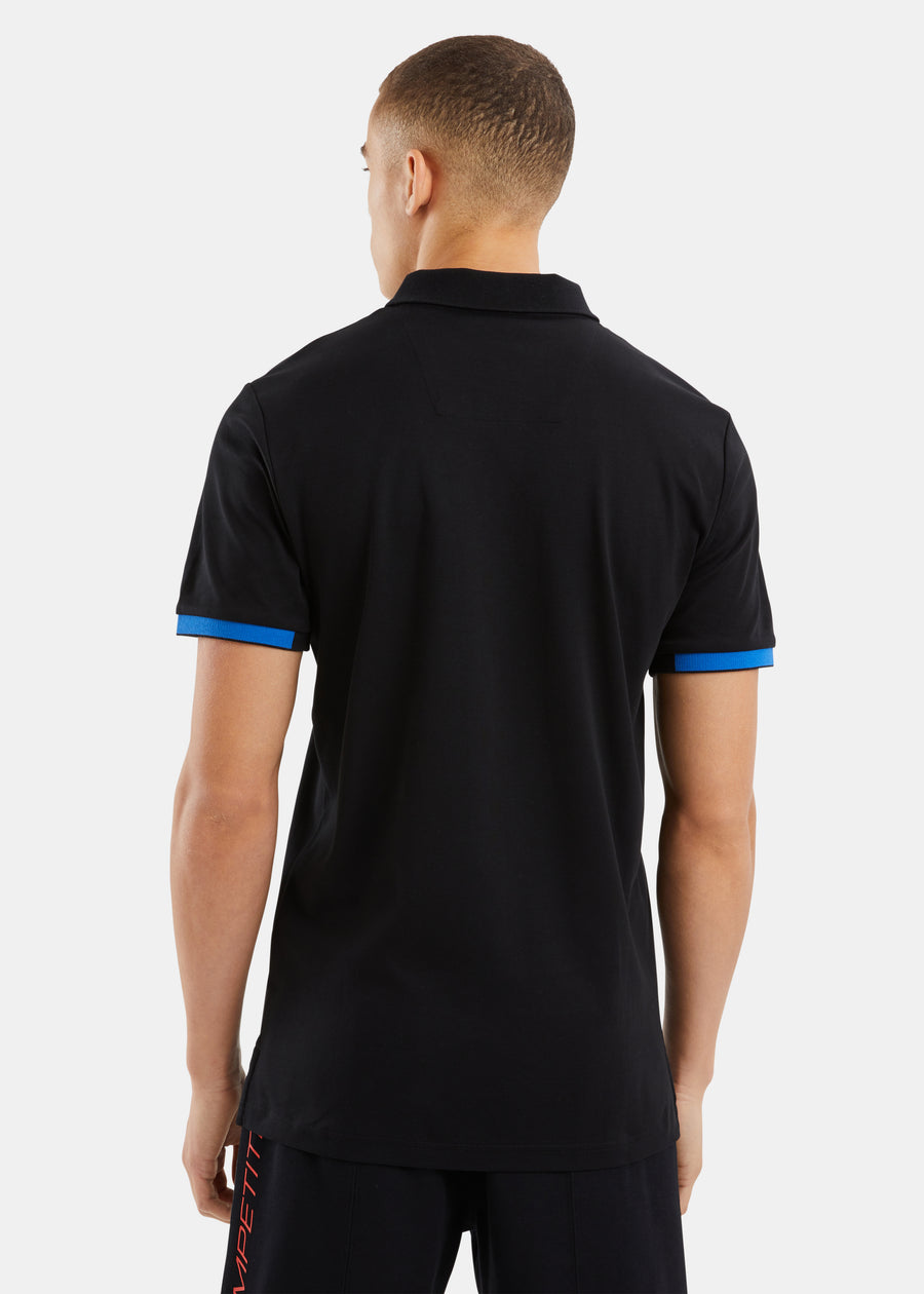 Fantail Polo - Black