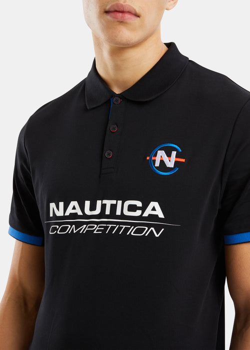 Fantail Polo - Black