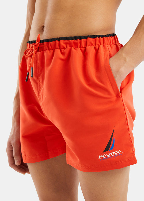 Decks Swim Short - Red