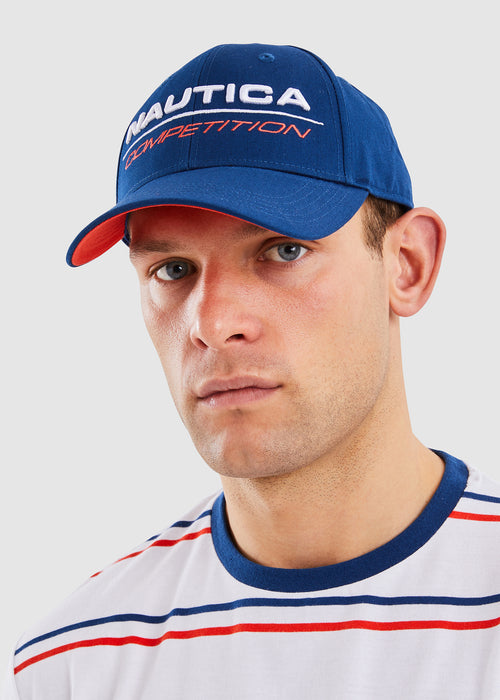 Nautica Competition Tappa Snapback Cap - Navy - Front
