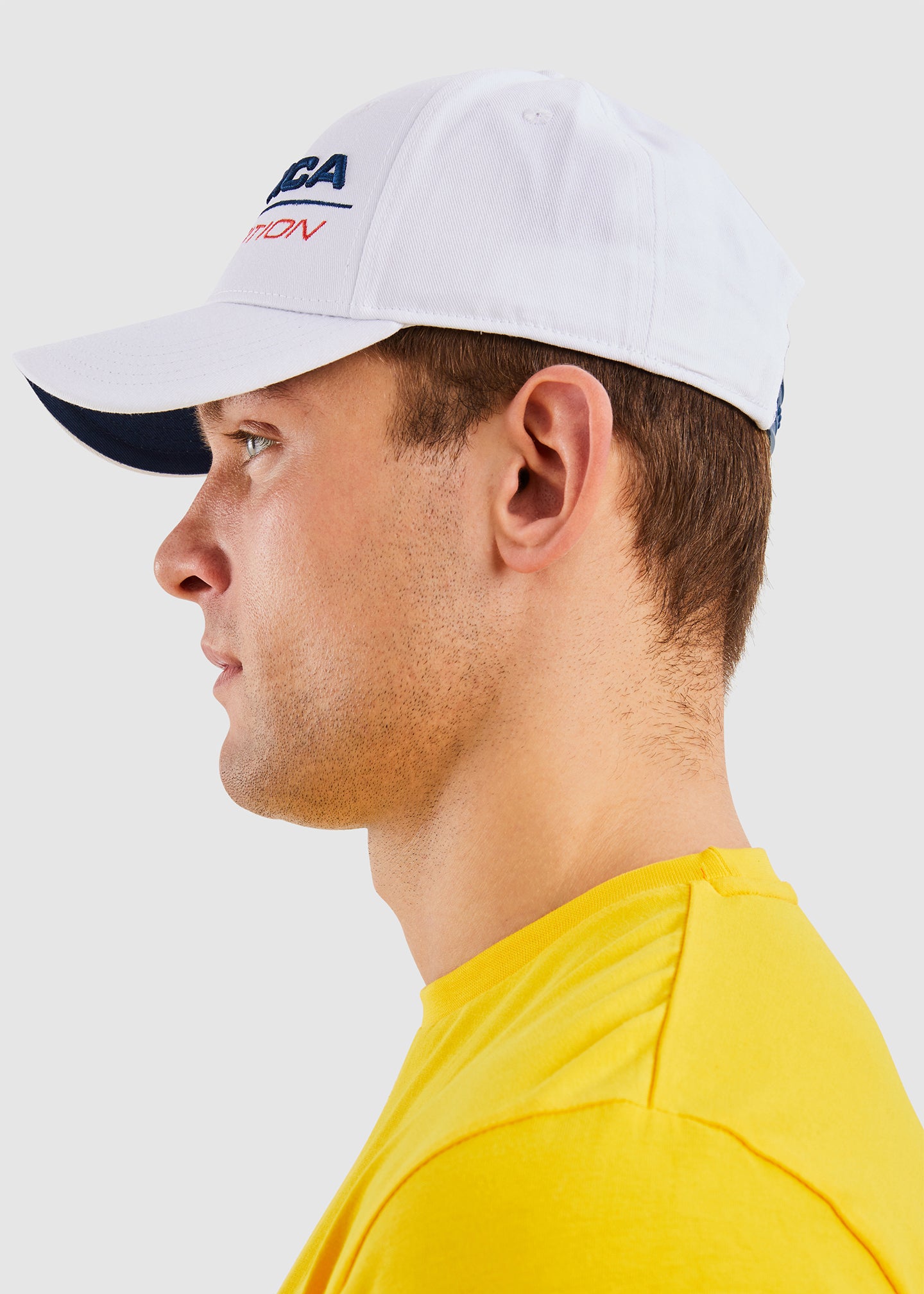 Nautica Competition Tappa Snapback Cap - White - Side