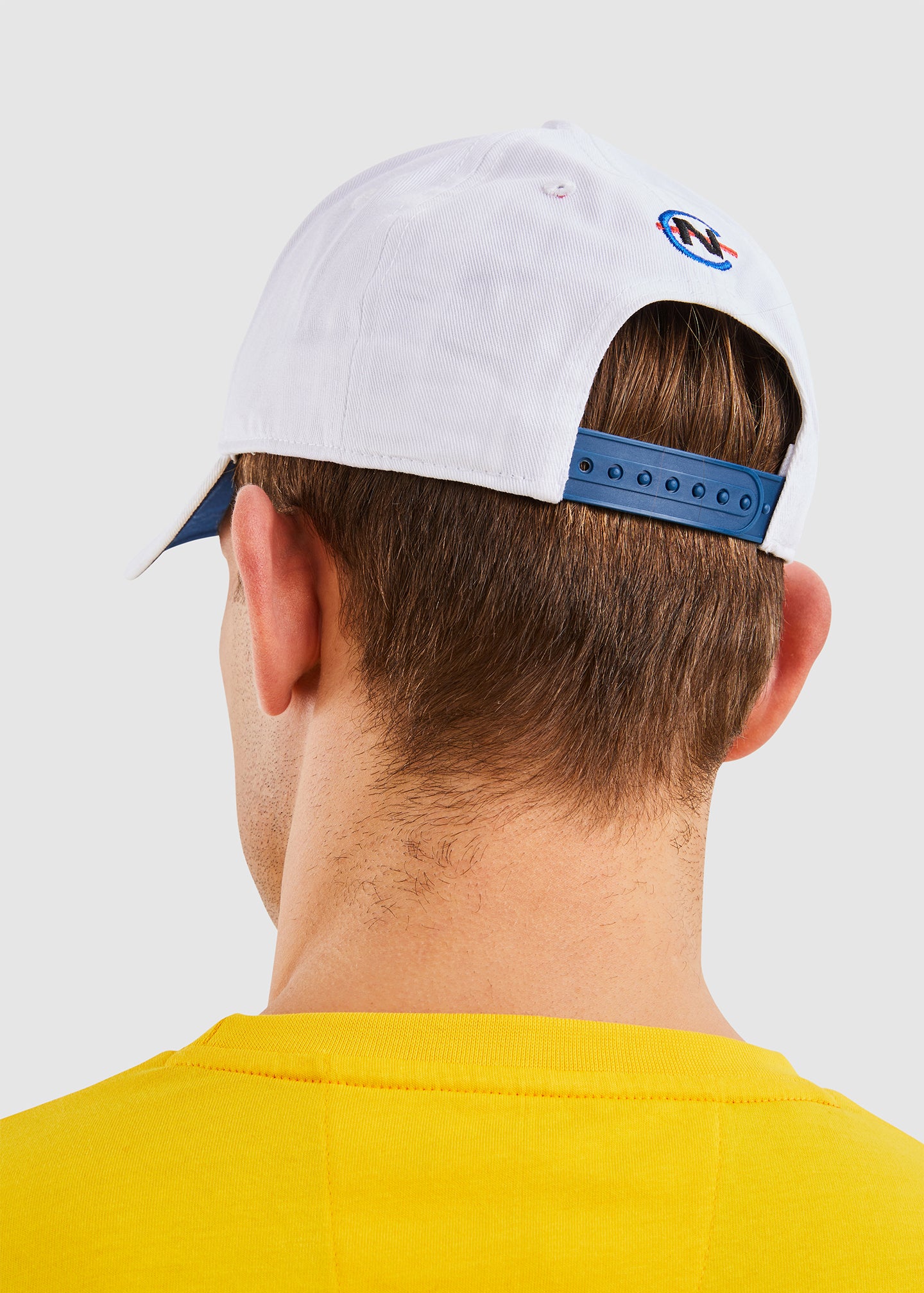 Nautica Competition Tappa Snapback Cap - White - Back