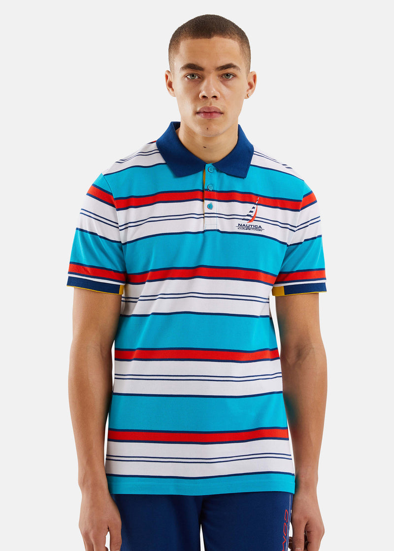 AFTERDECK POLO - Blue