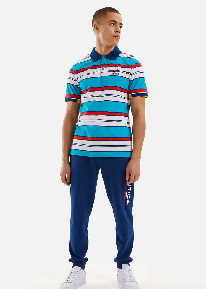 AFTERDECK POLO - Blue
