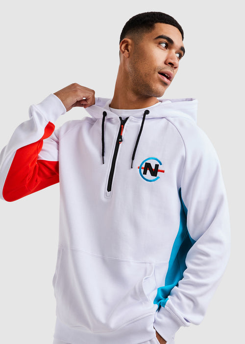 OAKUM HOODY - White