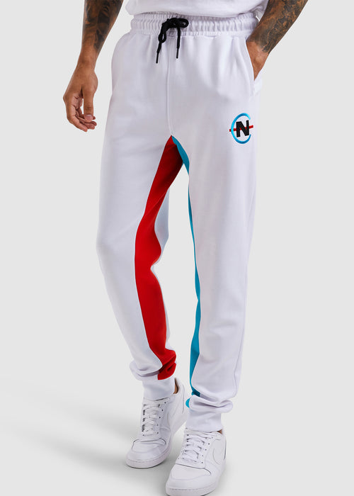 PARREL JOG PANT - White