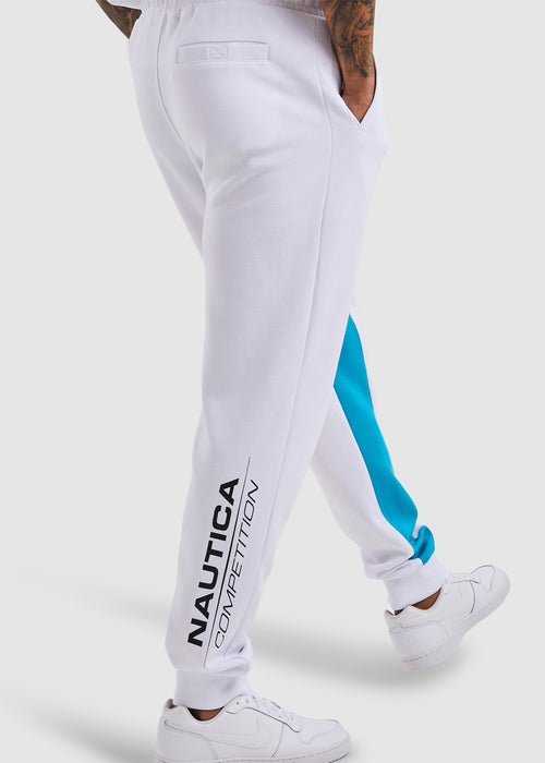 PARREL JOG PANT - White