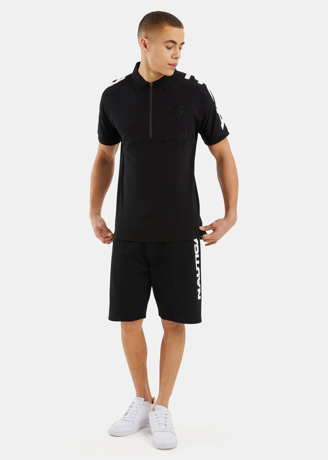 STERN TONAL Polo - Black