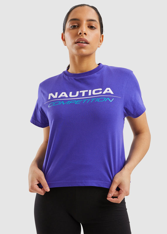 MADISON Crop T-Shirt - Purple