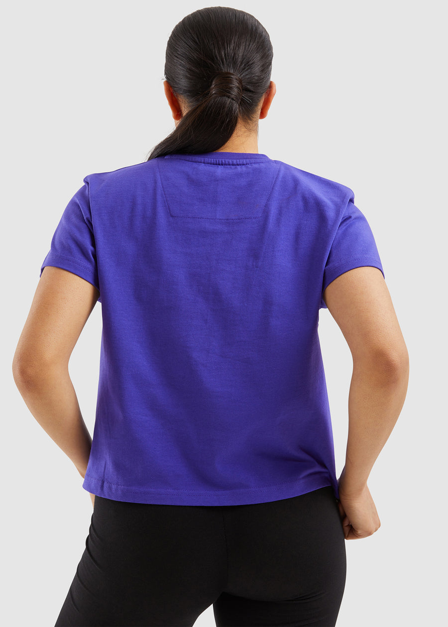 MADISON Crop T-Shirt - Purple