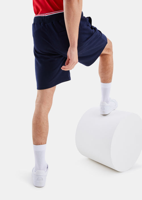 Cory 7" Fleece Short - Dark Navy